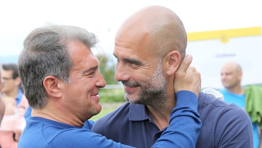 Laporta shigjeton me kritika La Ligën që nuk i ka regjistruar lojtarët e Barçës, Guardiola opsion për Milanin