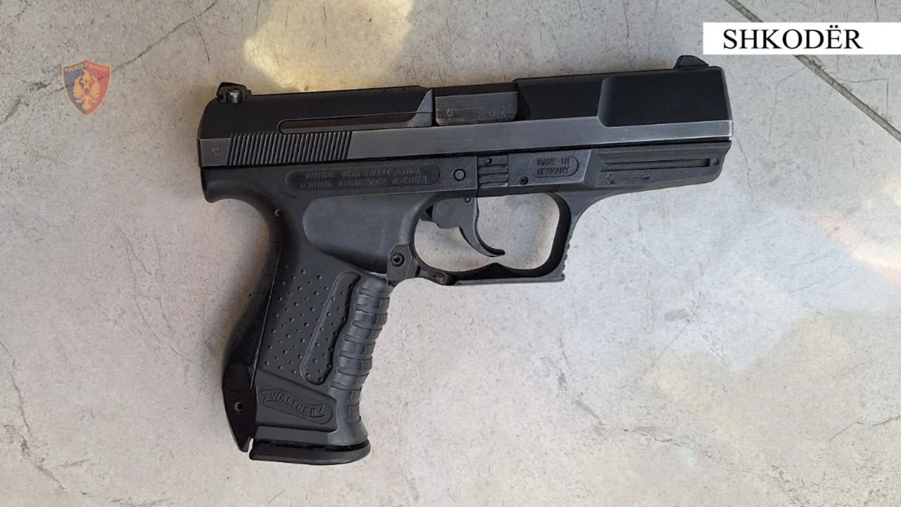 Lëvizte me armë zjarri nëpër qytet, arrestohet 44-vjeçari në Shkodër