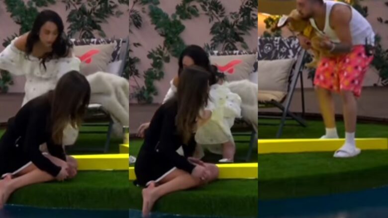 Loredana rrëzohet, Gjesti: Të thashë mos hyj nëpër ujë