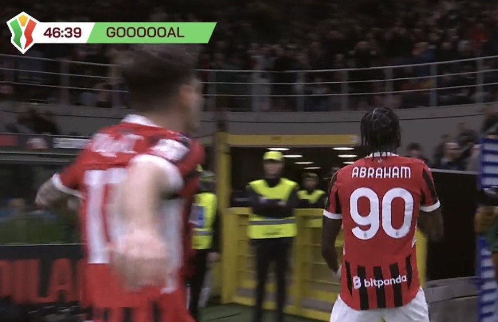 Milan e nis vrullshëm pjesën e dytë, kuqezinjtë gjejnë golin me Abraham (video)