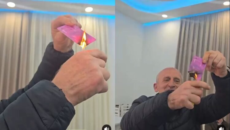 Minatori i Bulqizës djeg teserën e PS-së: Po të jetë burrë, Rama të vijë këtu…