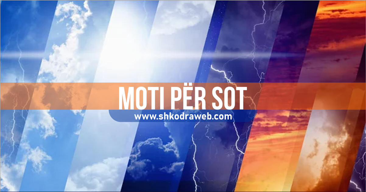 MOTI SOT – Parashikimi i sinoptikanëve për vendin tonë, për ditën e martë, 1 prill 2025…