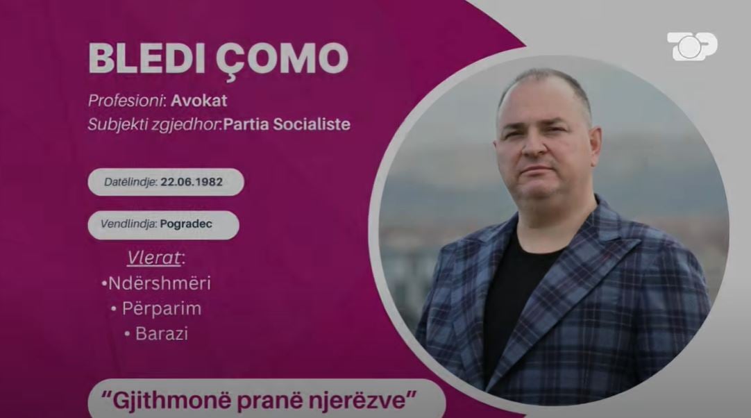 Nga salla e gjyqit, kandidim për në Parlament! Kush është socialisti Bledi Çomo?