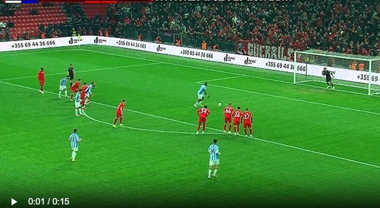 Nuk ndalet Tirana, shënon edhe golin e tretë ndaj Partizanit (video)