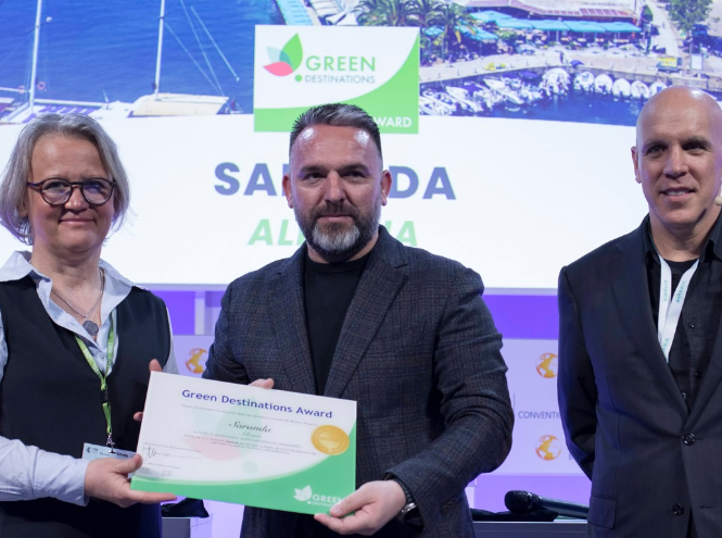 Olti Çaçi: Saranda fiton çmimin Bronze “Green Destinations” në ITB Berlin!