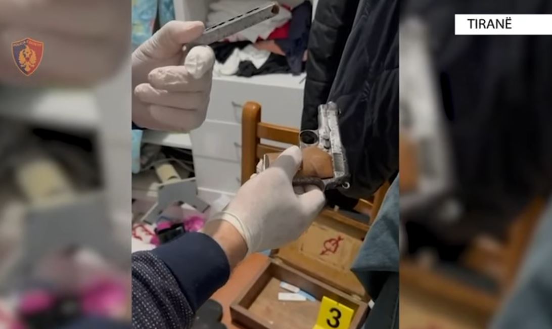 Operacioni policor “The Holder” vë në pranga 41-vjeçarin nga Tirana për posedim armësh dhe municioni