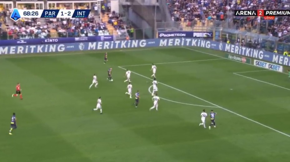 Parma shënon 2 gola brenda 10 minutave ndaj Interit (video)
