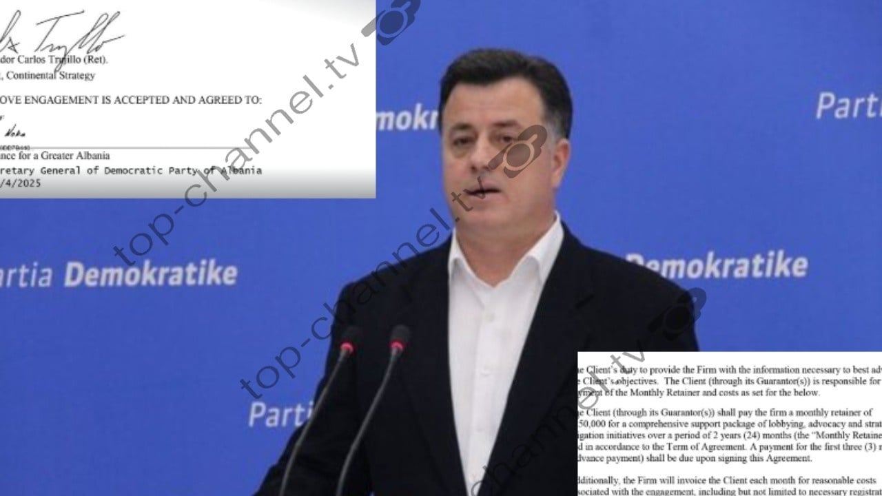 PD nënshkruan kontratën e lobimit 6 milionë USD me kompaninë e ish-ambasadorit të Trump, zbulohet dokumenti