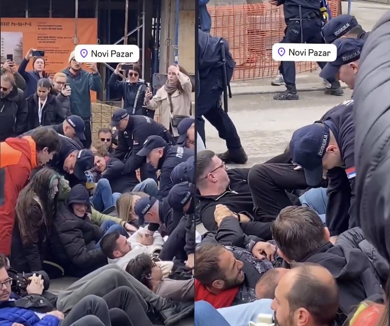 Përshkallëzohen tensionet në Serbi, studentët bllokojnë rrugët dhe përplasen me policinë (Video)