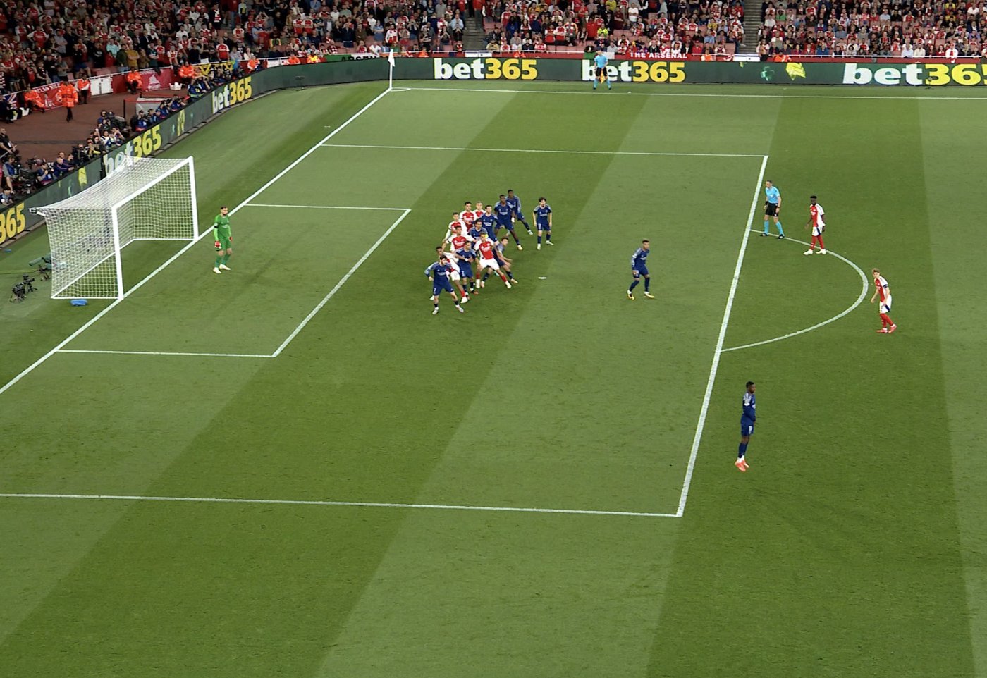 Pjesa e dytë nis direkt me gol, Merinooooooo ngre në këmbë “Emirates”, por VAR prish gëzimin dhe festën e vendasve