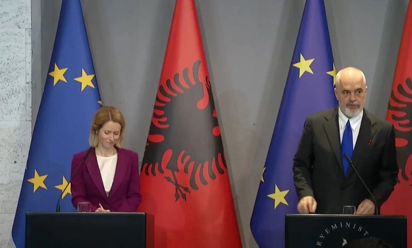 “Politika e Shqipërisë në linjë me BE-në”, Rama me Kallas: Folëm për mbylljen e negociatave deri më 2027