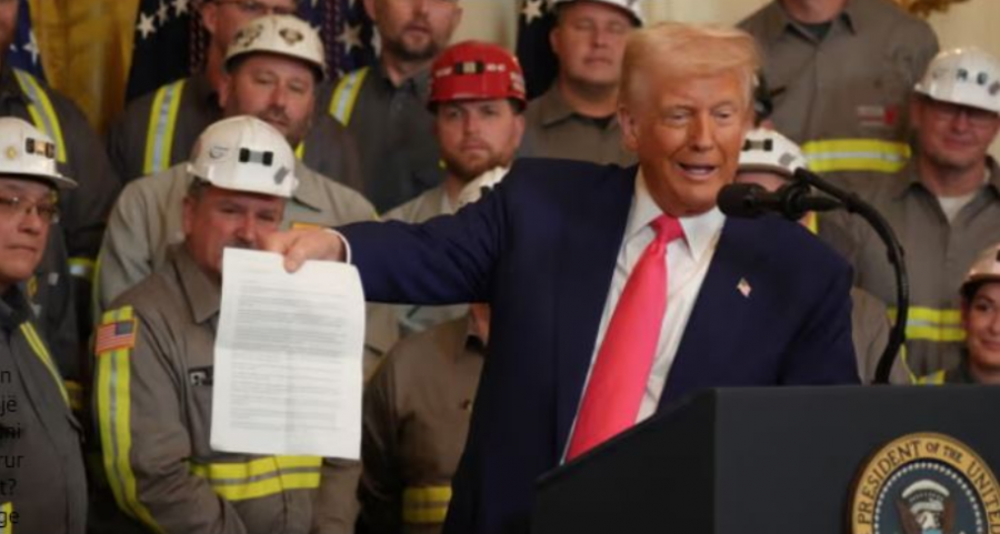 Politikat për ndryshimet klimatike, Trump lëshon urdhërin ekzekutiv