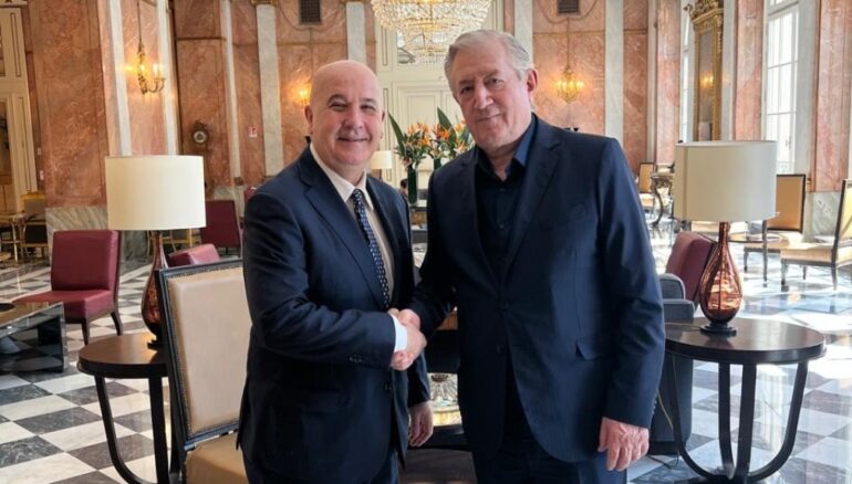 Presidenti i “Focus Media News”, Irfan Hysenbelliu takohet me Antonio Notto të “Notosondaggi”