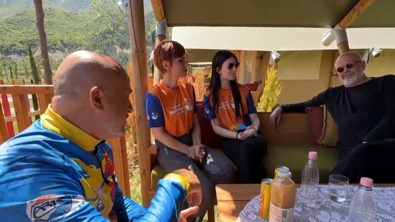 “Promovimi i punës sonë nga ju na motivon”/ Rama në kampingun ekologjik “Glamping Albania Rafting Vjosa”: Nga ku do i marrin vesh?