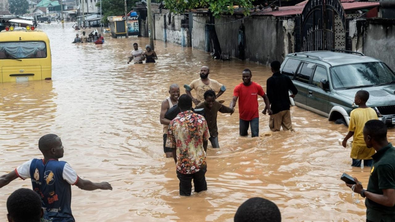 Reshjet e shiut përmbysin kryeqytetin e Republikës Demokratike të Kongos, 22 viktima, bllokohen shumica e rrugëve