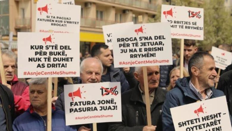 Rritja e energjisë elektrike me 16%, protestë në Prishtinë: Do ta dërgojmë vendimin në gjykatë