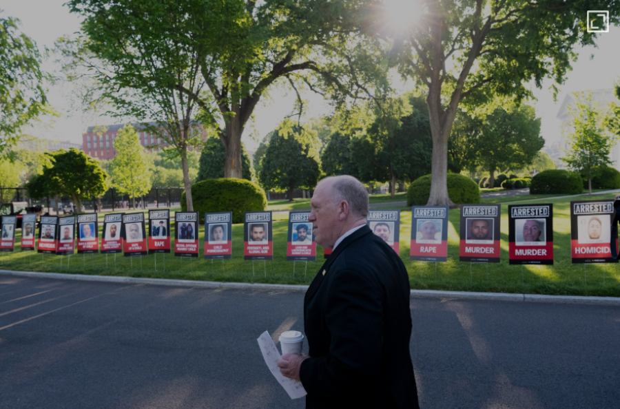 SHBA/ Administrata e Trump vendos përpara Shtëpisë së Bardhë fotografitë e 100…