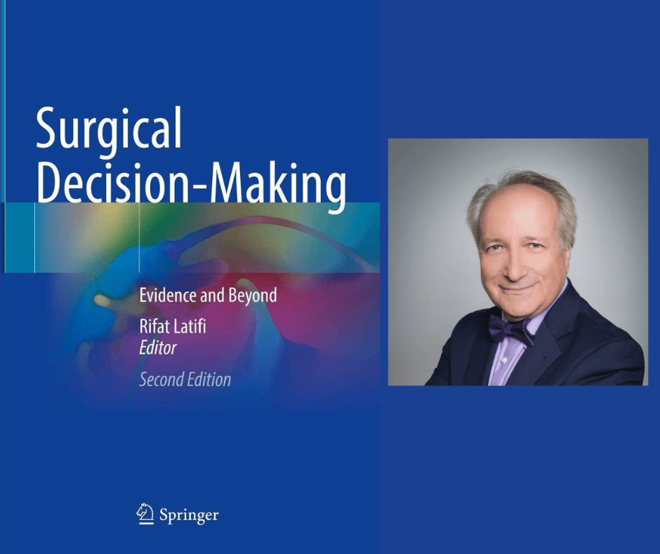 SHBA/ Prof. Dr. Rifat Latifi publikon librin e ri “Surgical Decision Making”