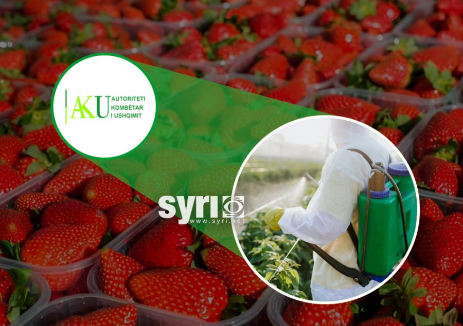 Siguria ushqimore në mëshirë të fatit/ Mbi 50 kg luleshtrydhe me pesticide në treg, AKU: Nuk kemi çfarë bëjmë!