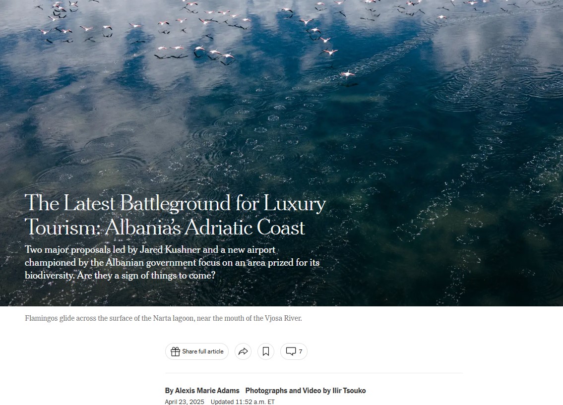 Soros sulmon Edi Ramën për paktin me Donald Trump për ishullin e Sazanit nëpërmjet “New York Times”, ja si…