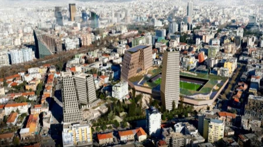 Stadiumit “Selman Stërmasi” i mbijnë kulla anash, shpallet projekti fitues, ja çfarë parashikon