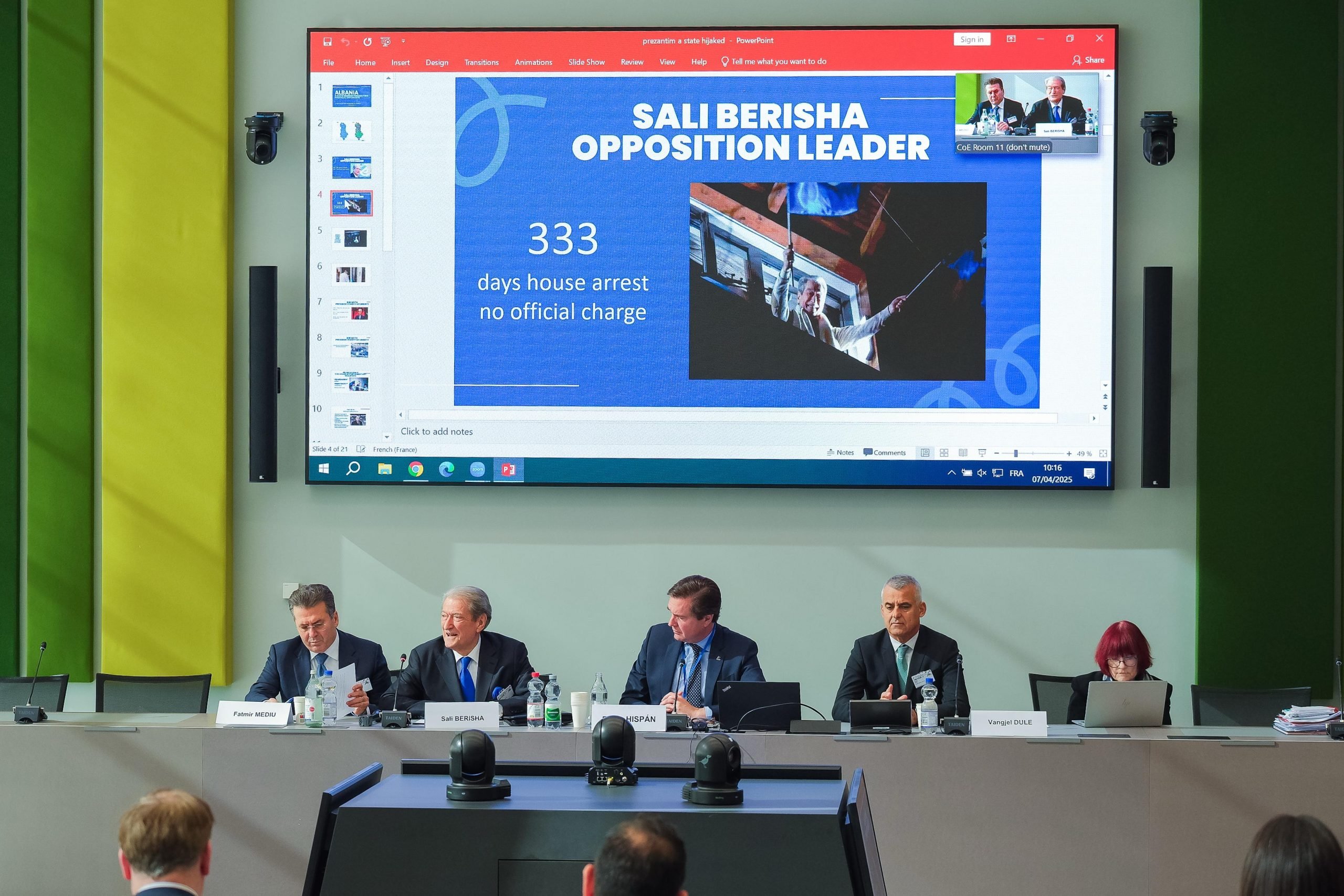 Takimi në Strasburg, Berisha premton para PPE: Tolerancë zero ndaj krimit, kjo është e vetmja rrugë për të shpëtuar vendin tim