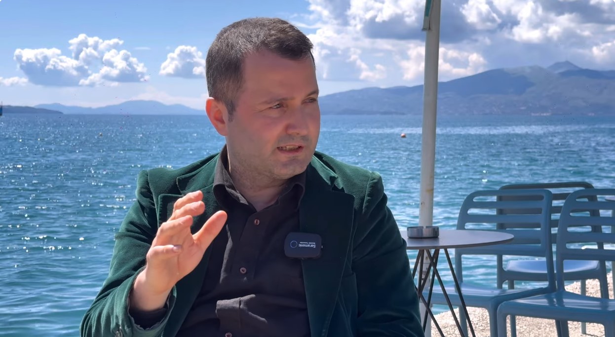 Tanush Çaushi kandidat i Shqipëria Bëhet intervistë në Saranda Web