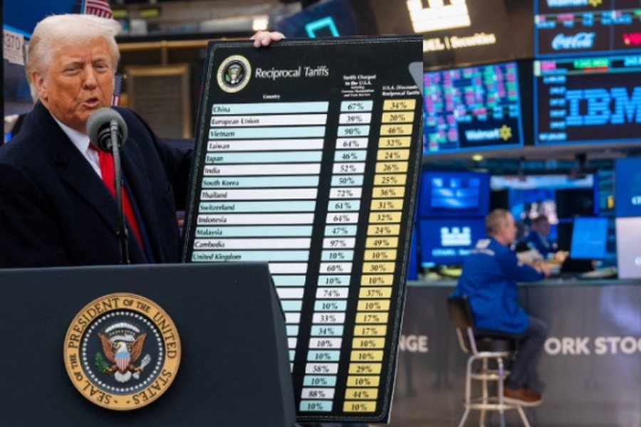 Tarifat e Trump trondisin Wall Street, aksionet bien ndjeshëm, triliona dollarë fshihen nga ekonomia
