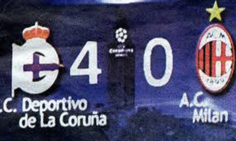 Të përmbysësh Arsenalin? Real Madridi nuk do të bënte një çudi, La Coruna përmbysi Milanin nga 4-1 dhe Barcelona është eliminuar dy herë kështu