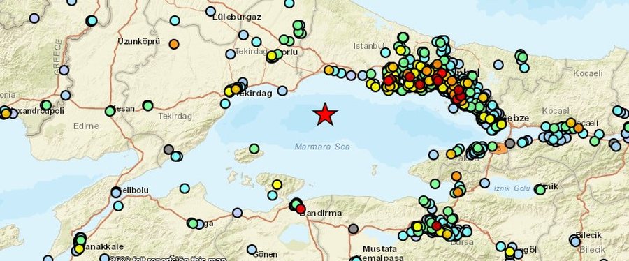 Tërmet i fuqishëm në Turqi, lëkundje edhe në Greqi