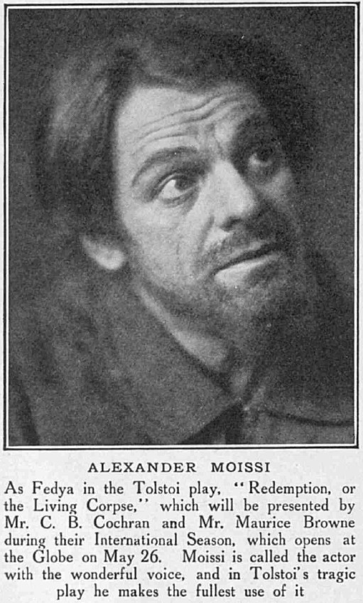 The Sunday Pictoral (1930) / “Unë jam mjaft kurioz të takoj luanin tuaj anglez dhe të shoh nëse ai do të më gëlltisë…” – Intervista me Aleksandër Moisiun në Londër