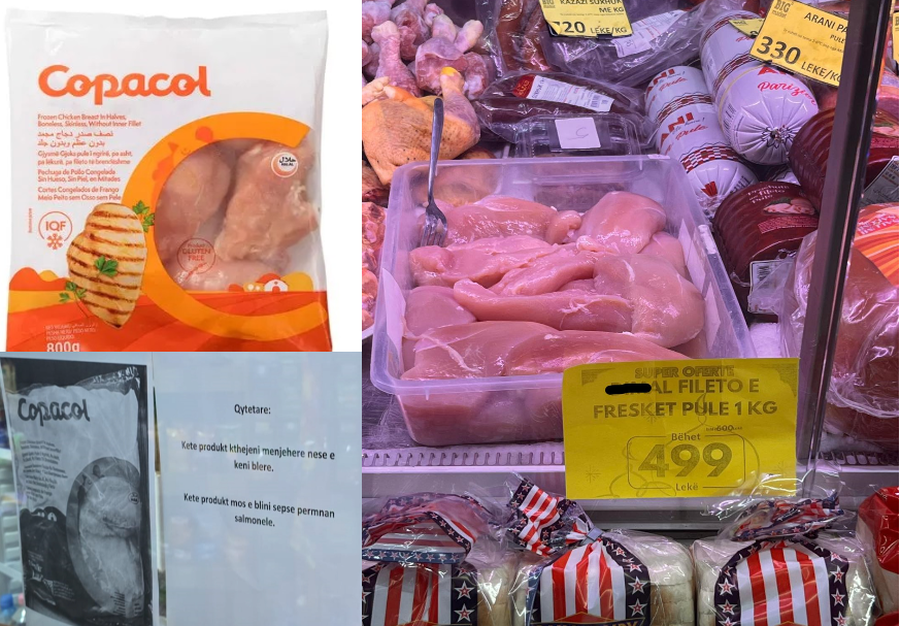 Thellohet skandali, mishi me salmonelë dyshohet se u konsumua i gjithi, AKU nuk gjen asnjë gjurmë në treg, ja si ka…