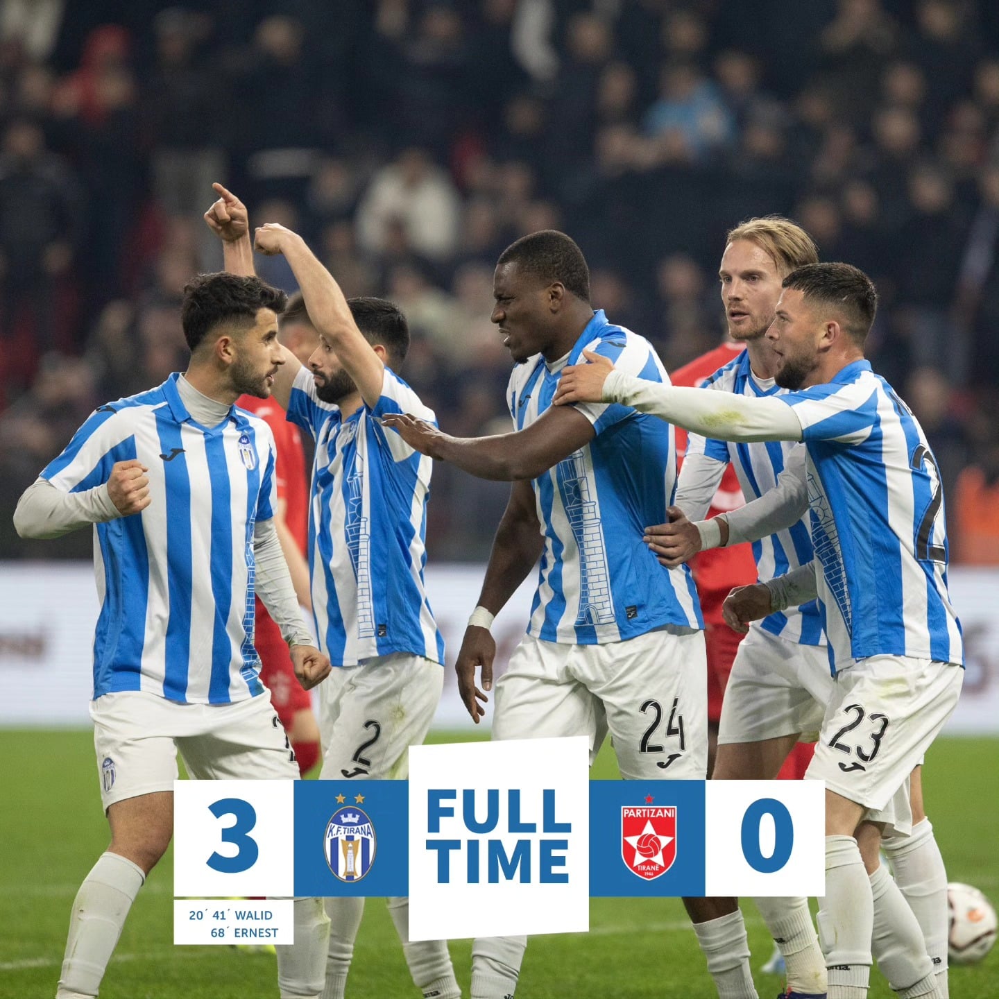 Tirana fiton derbin me Partizanin dhe jep shenja mbijetese, Elbasani befason Egnatian dhe tenton “Final Four”