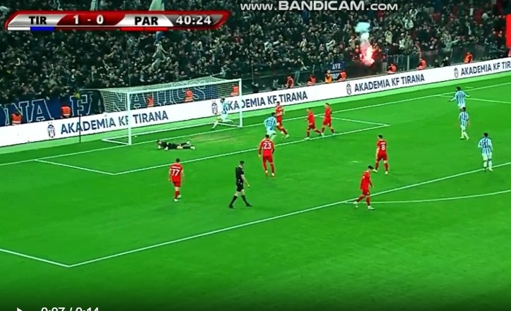 Tirana “leksione” Partizanit! Bardheblutë shënojnë golin e dytë (video)