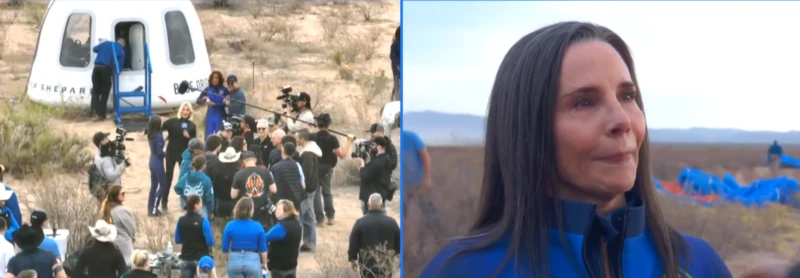 ‘Toka dukej kaq e qetë’/ Ekuipazhi i përbërë nga femra, përfshirë yllin e popit Katy Perry, ndajnë eksperiencën pas fluturimit në hapësirë