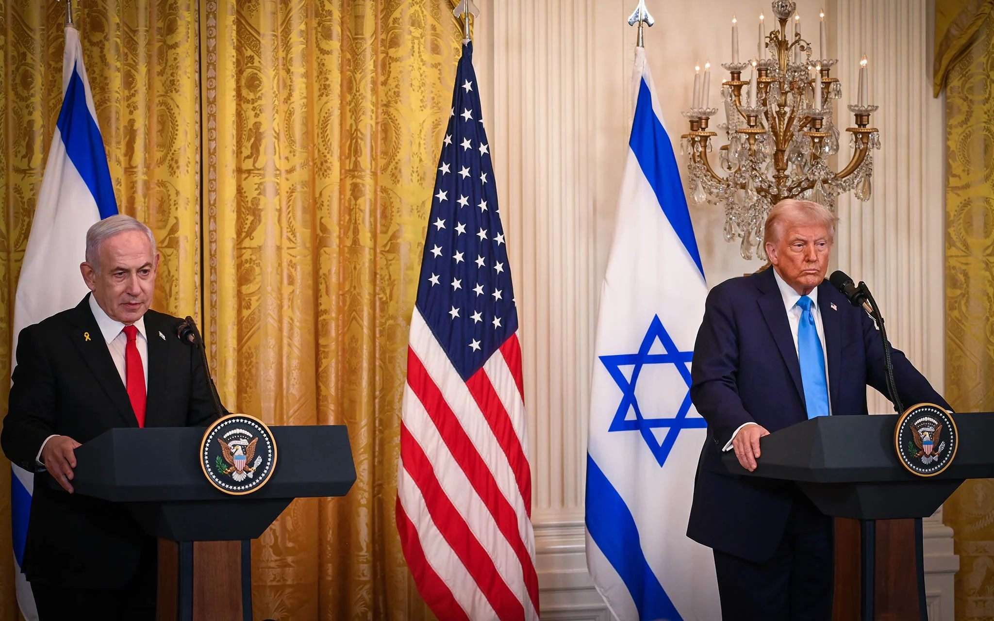 Trump dhe Netanyahu anulojnë konferencën për shtyp, zhvillojnë një takim të kufizuar me gazetarët
