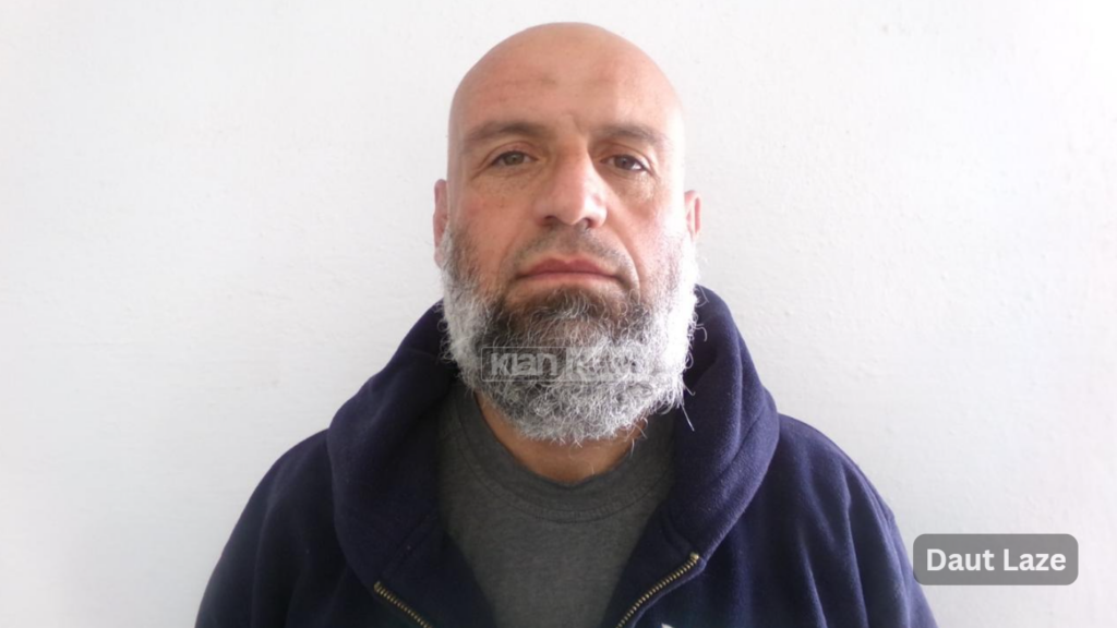 U arrestua mbrëmë pas më shumë se dy muajsh arrati, Daut Laze fshihej nëpër disa xhami
