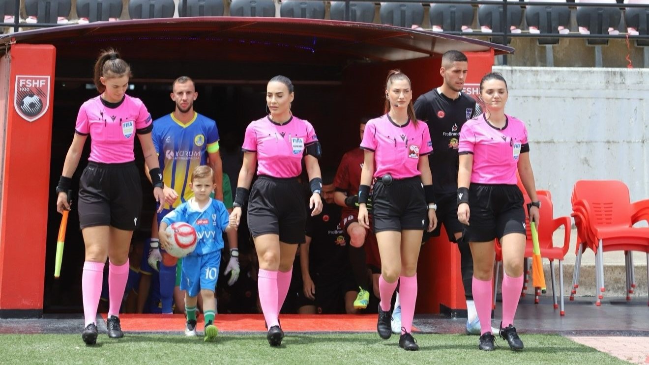 UEFA Nations League për vajza, arbitret shqiptare do të vendosin drejtësi në ndeshjen Finlandë – Bjellorusi