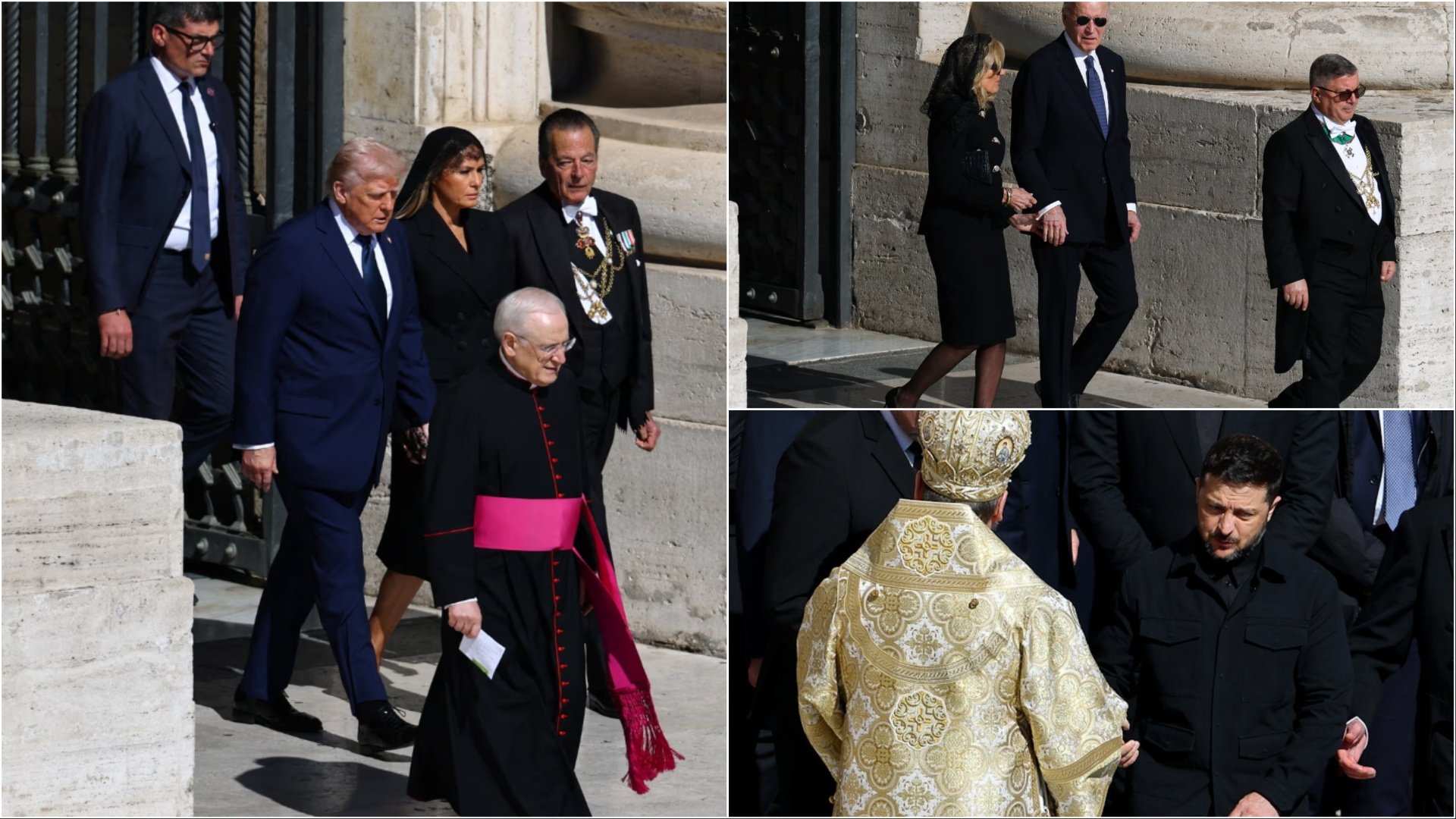Varrimi i Papa Françeskut/ Trump “theu kodin e veshjes”, Biden e Zelensky akuzohen për mungesë respekti!