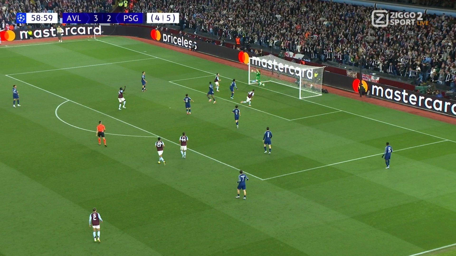 VIDEO: Befasi në “Villa Park”, Aston Villa përmbys për 2 minuta PSG-në