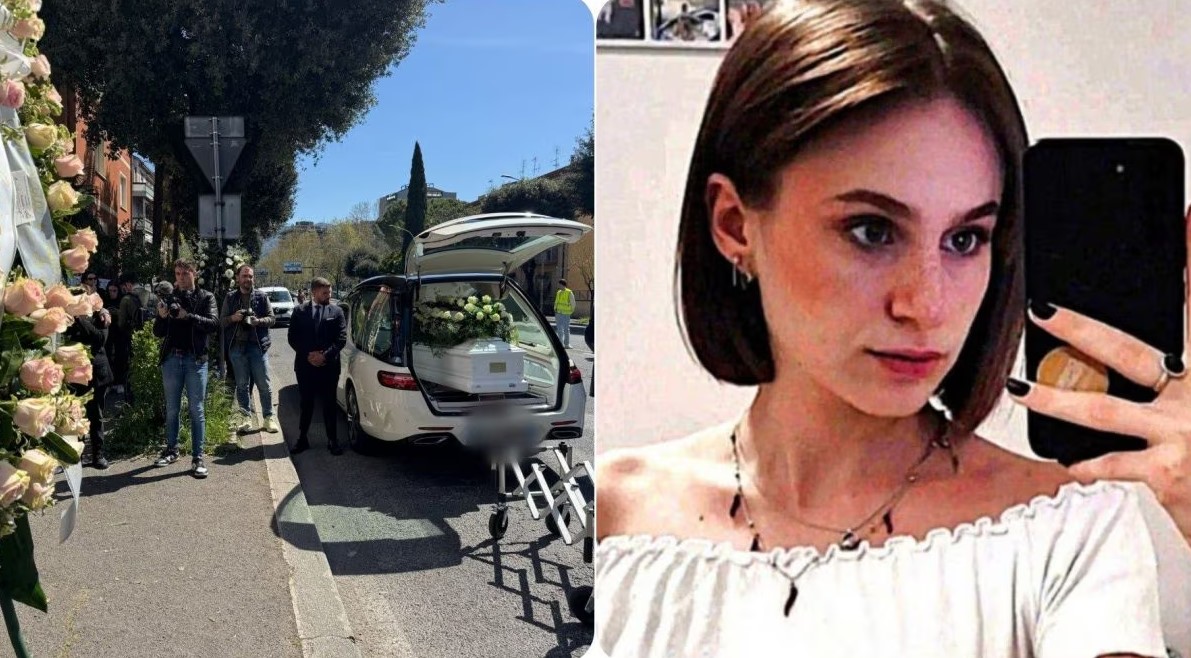 VIDEO/ Familja dhe miqtë i thonë lamtumirë Ilarias, 22-vjeçarja shqiptare përcillet me lot e dhimbje për në banesën e fundit