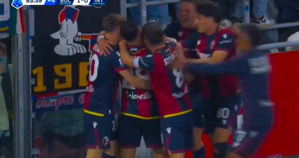 VIDEO/ Gjysmëroveshatë në minutën e 94-t, Bolonja mund Interin dhe i hap telashe në garën për titull