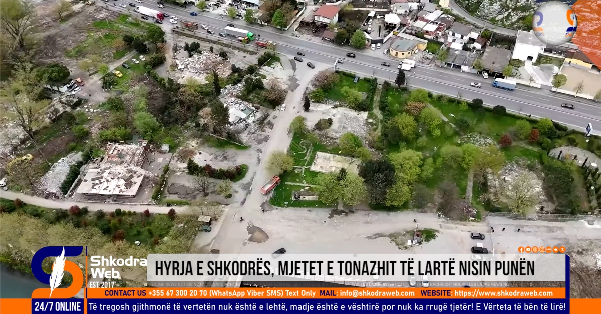 VIDEO – “Investim i shumëpritur nga i gjithë qyteti”, Benet Beci: Hyrja e Shkodrës, në fazën konkrete të punimeve