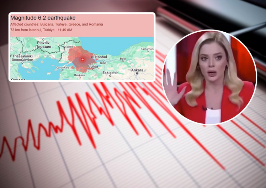 VIDEO/ Shihni momentin kur tërmeti “shkund” gazetarët gjatë emisionit live në studion e CNN Turk
