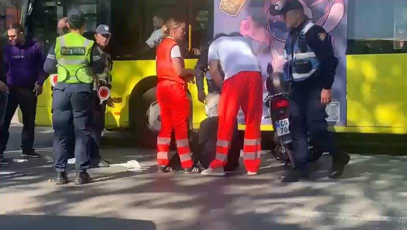 Aksident i rëndë në qendër të Tiranës, raportohet për të plagosur