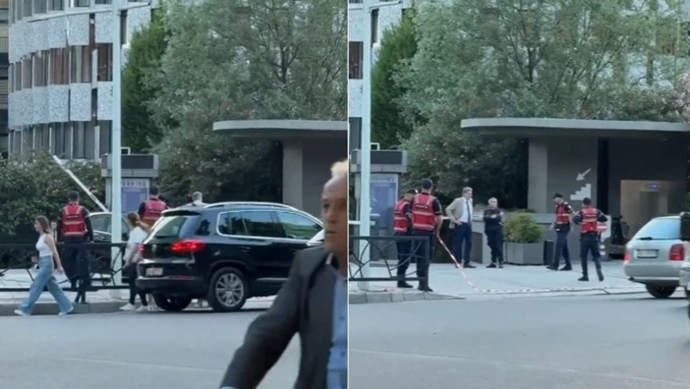 Bo*bë te parkimi i hotel Plaza? Policia rrethon zonën, dyshohet për alarm fals