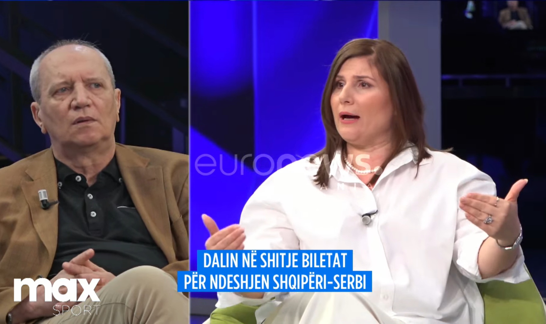 Debati/ “Përse duhet t’i garantohej tifozëve bileta për Shqipëri-Serbi?”, përplasja në studio, flet gazetarja: E kanë ndjekur Shqipërinë kudo