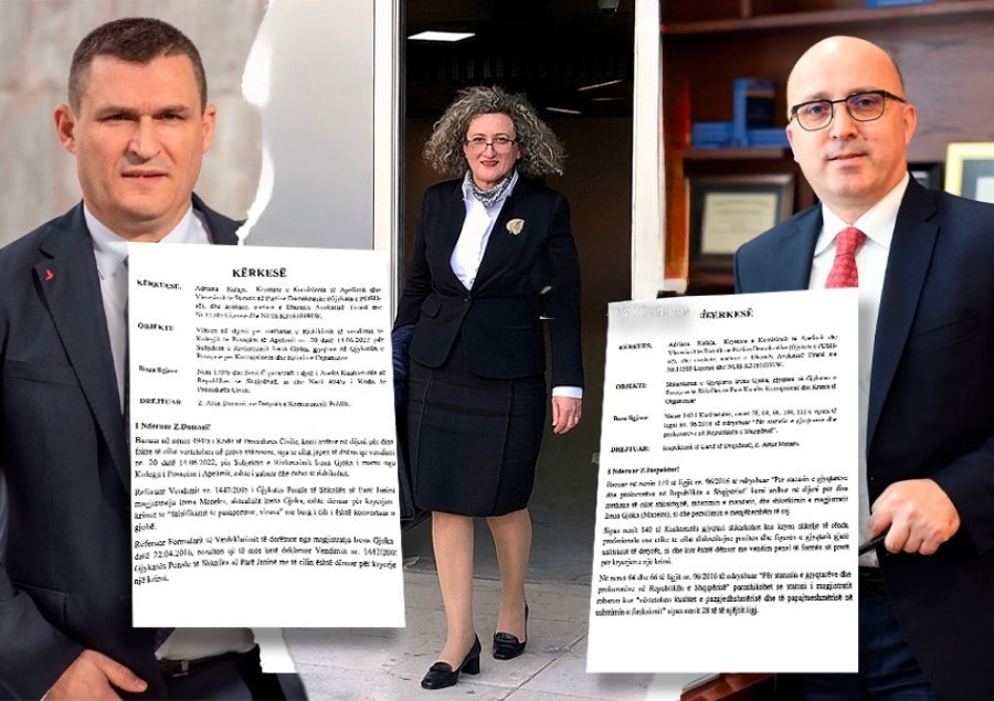 Dokumeni i denimit/ Pas SPAK Kalaja kërkesë edhe ILD-së: Shkarkoni gjyqtaren Irena Gjoka