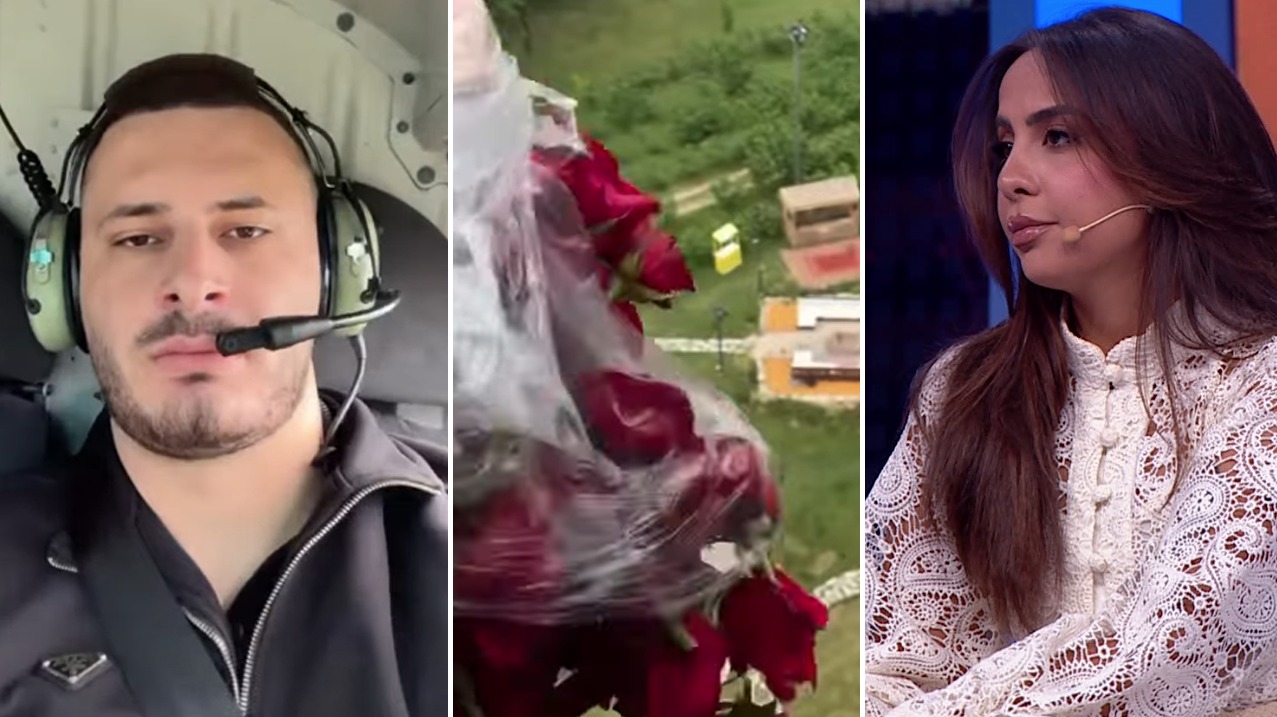 E surpriozi me trëndafila nga qielli në Ferma VIP, Nur zbulon marrëdhënien me Dijonis Bibën