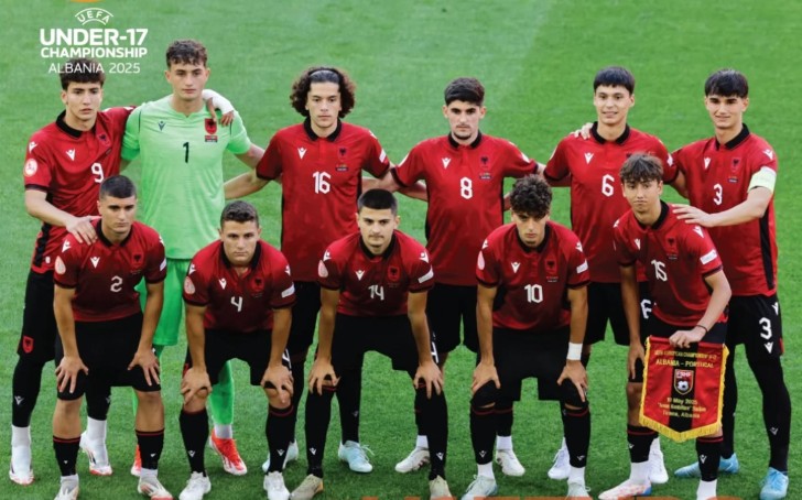EURO U17: Shqipëria nuk ia del të bëjë surprizën, Portugalia fiton thellë